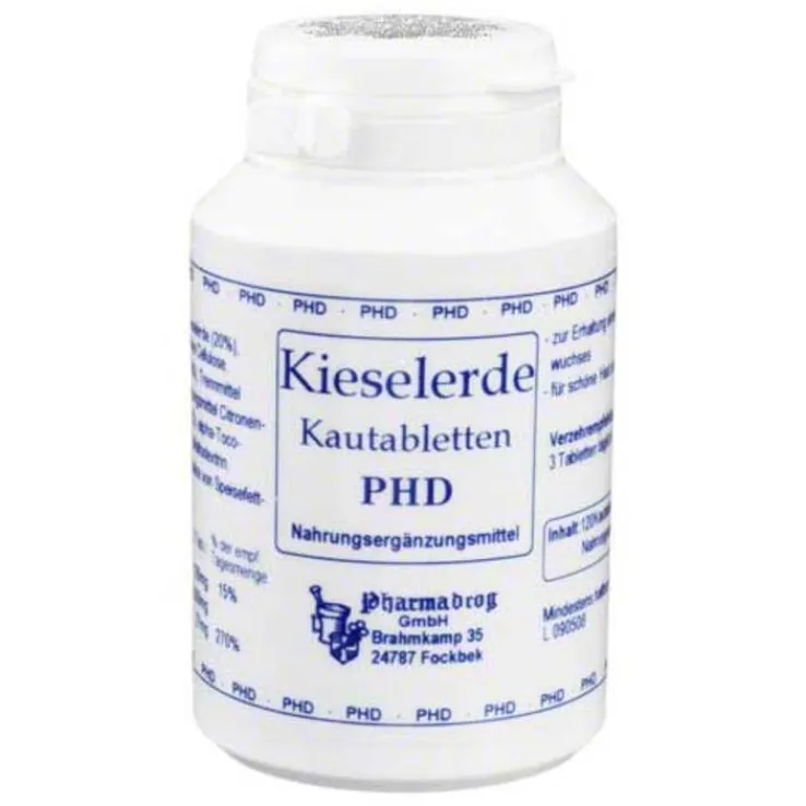 Kieselerde Kautabletten PHD, 120 St