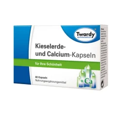 Kieselerde und Calcium Kapseln, 60 St