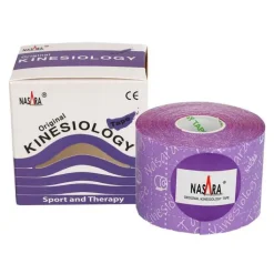 Kinesiotape Nasara 5cmx5m lila, 1 St