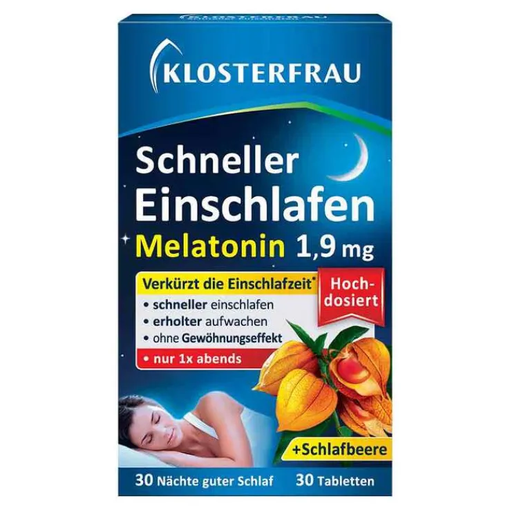 Klosterfrau Schneller Einschlafen Tabletten, 30 St