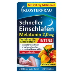 Klosterfrau Schneller Einschlafen Tabletten, 30 St