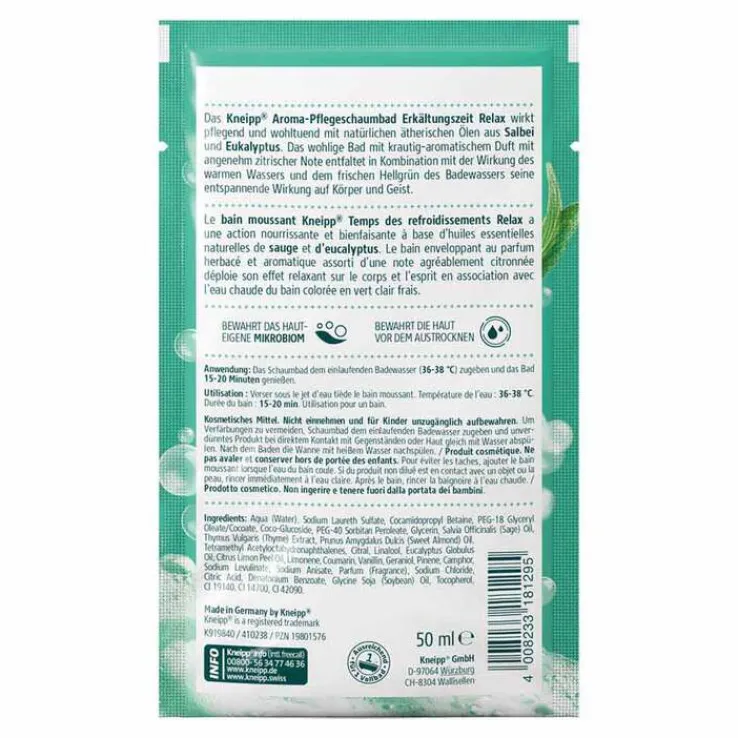 Kneipp Aroma-Pflegeschaumbad Rücken & Schulter, 400 ml