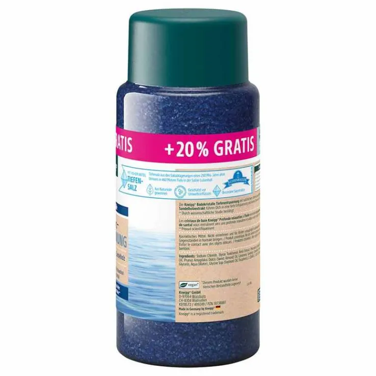 Kneipp Badekristalle Tiefenentspannung Patchouli, 720 g