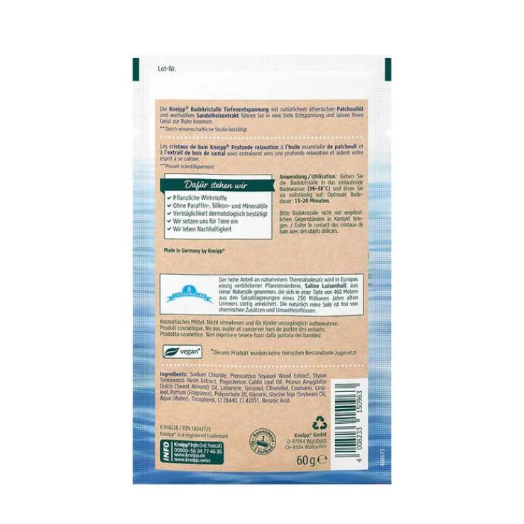 Kneipp Badekristalle Tiefen-Entspannung, 60 g