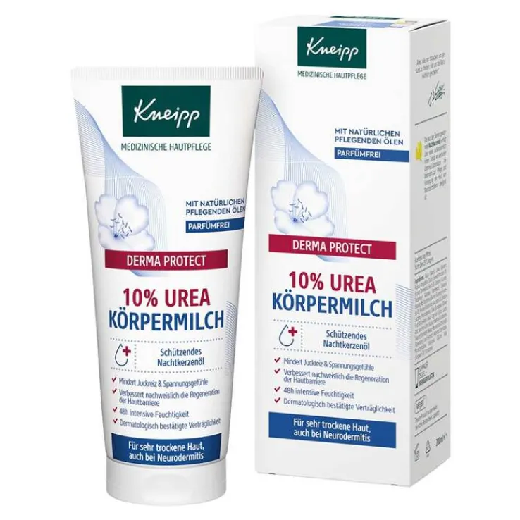 Kneipp Derma Protect 10% Urea Körpermilch, 200 ml
