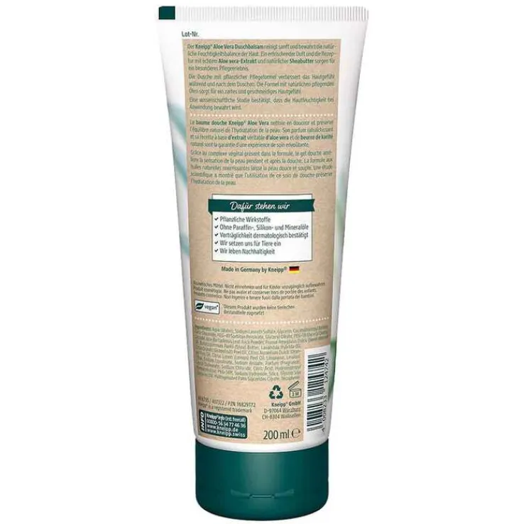 Kneipp Duschbalsam Aloe Vera, 200 ml
