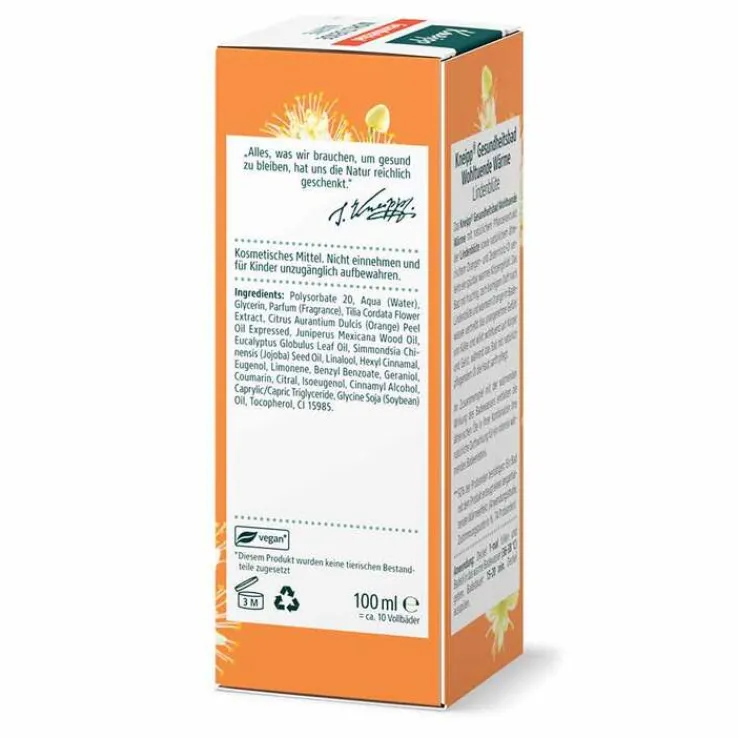 Kneipp Gesundheitsbad Wohltuende Wärme, 100 ml
