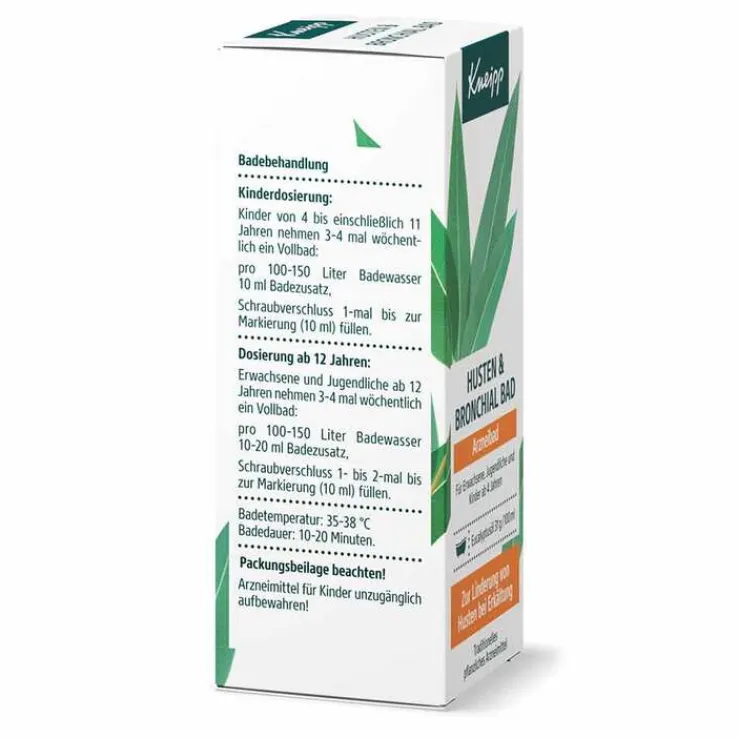Kneipp Husten & Bronchial Bad Arzneibad, 100 ml