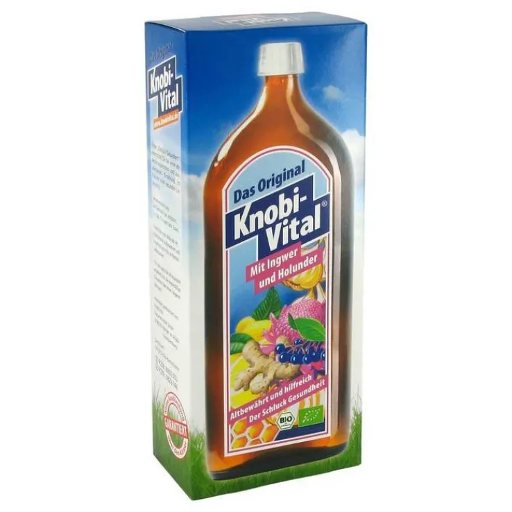 Knobivital mit Ingwer + Holunder Bio, 960 ml