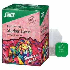 Krafttier Tee Starker Löwe Bio Salus Filterbeutel, 15 St