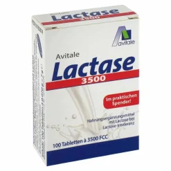 Lactase 3500 FCC Tabletten im Klickspender, 100 St