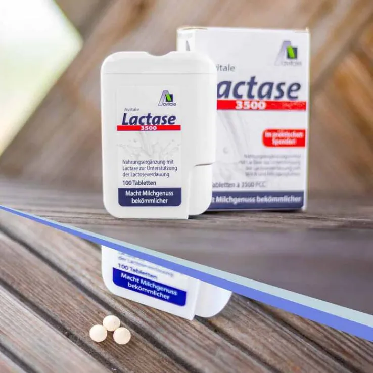 Lactase 3500 FCC Tabletten im Klickspender, 100 St
