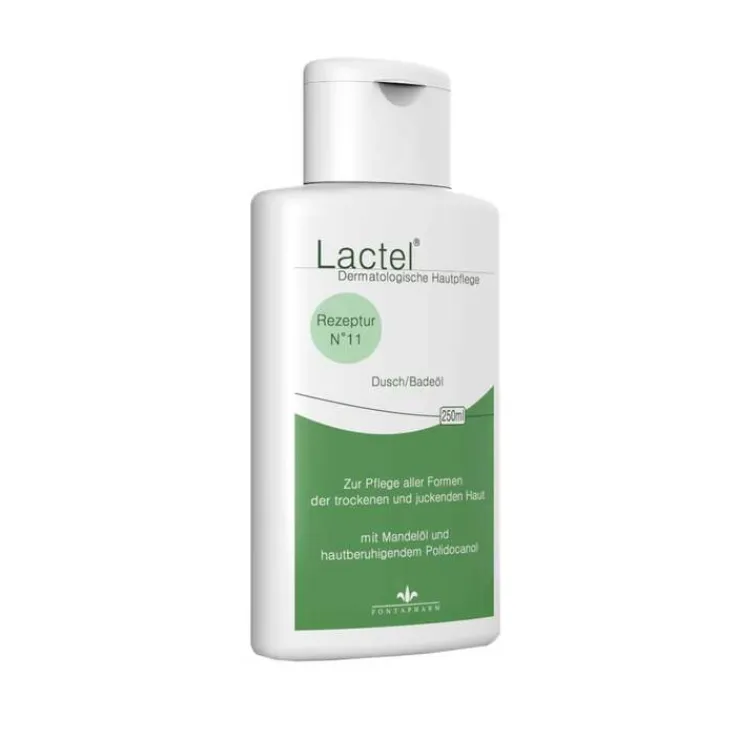 Lactel Nr.11 Dusch/Badeöl mit Mandelöl, 250 ml