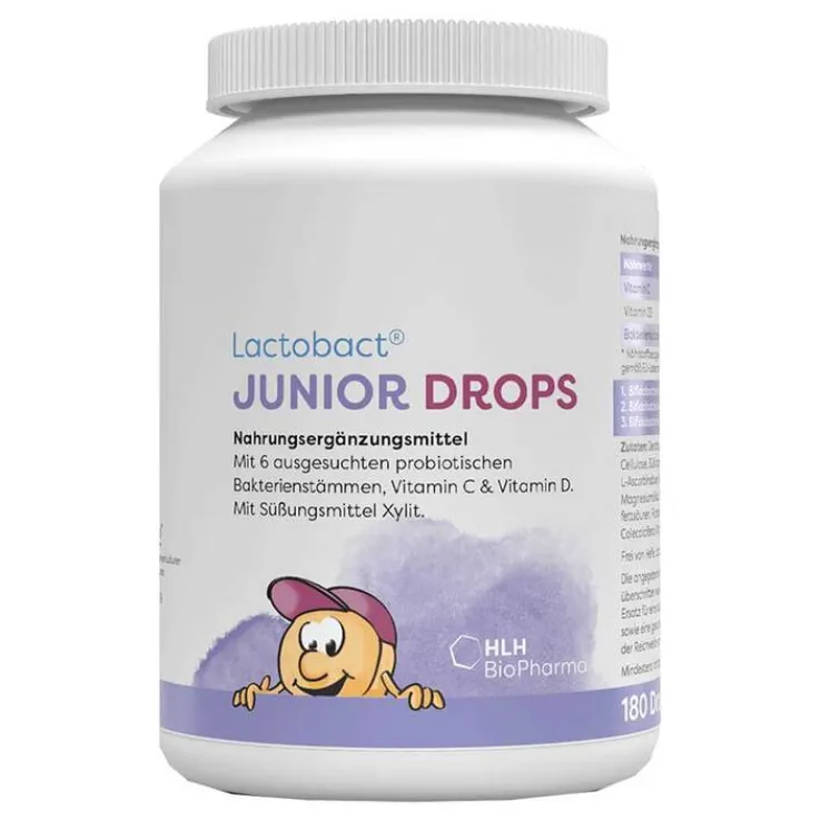 Lactobact Junior Drops Lutschtabletten, 180 St