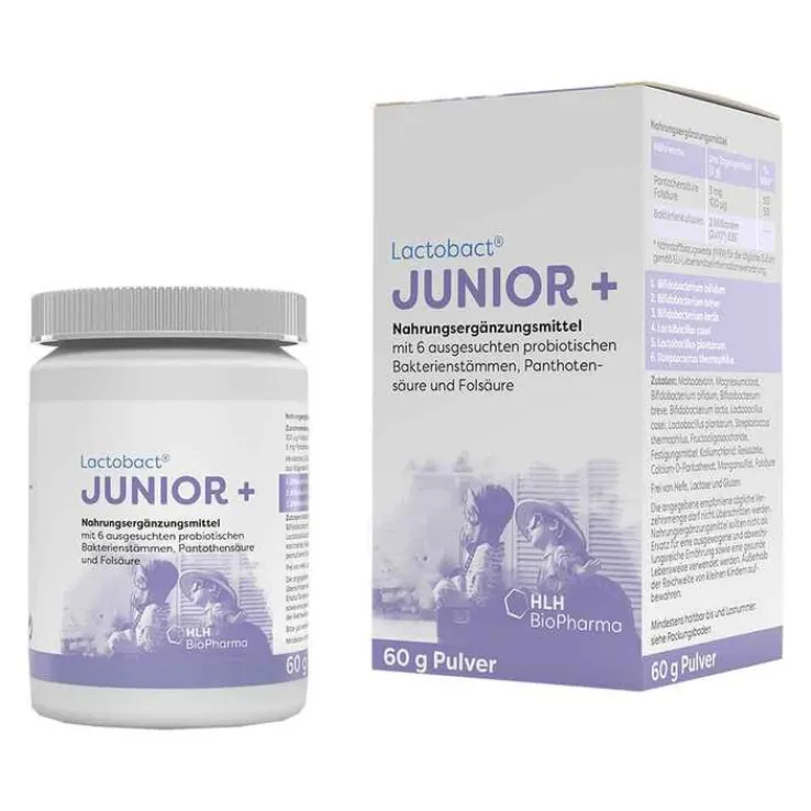 Lactobact Junior+ Pulver, 60 g
