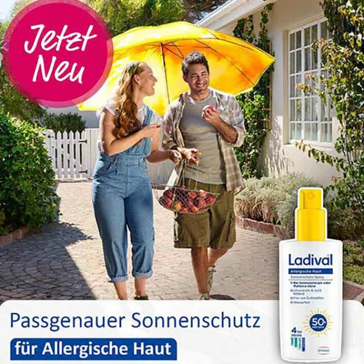 Ladival allergische Haut Sonnenschutz-Spray LSF50 + , 150 ml