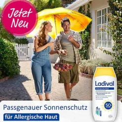 Ladival allergische Haut Sonnenschutz-Gel LSF 50 + , 200 ml