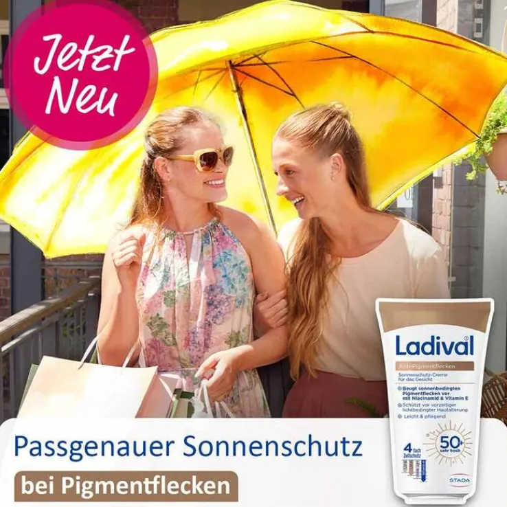 Ladival Anti-Pigmentflecken Creme Gesicht LSF 50 + , 50 ml