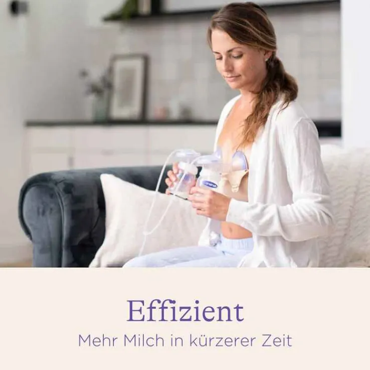 Lansinoh 2in1 elektrische Milchpumpe, 1 St