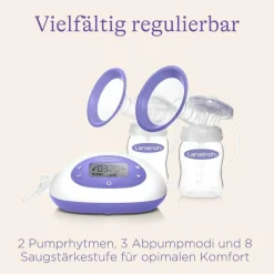 Lansinoh 2in1 elektrische Milchpumpe, 1 St