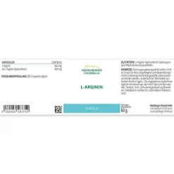 L-Arginin Kapseln, 60 g