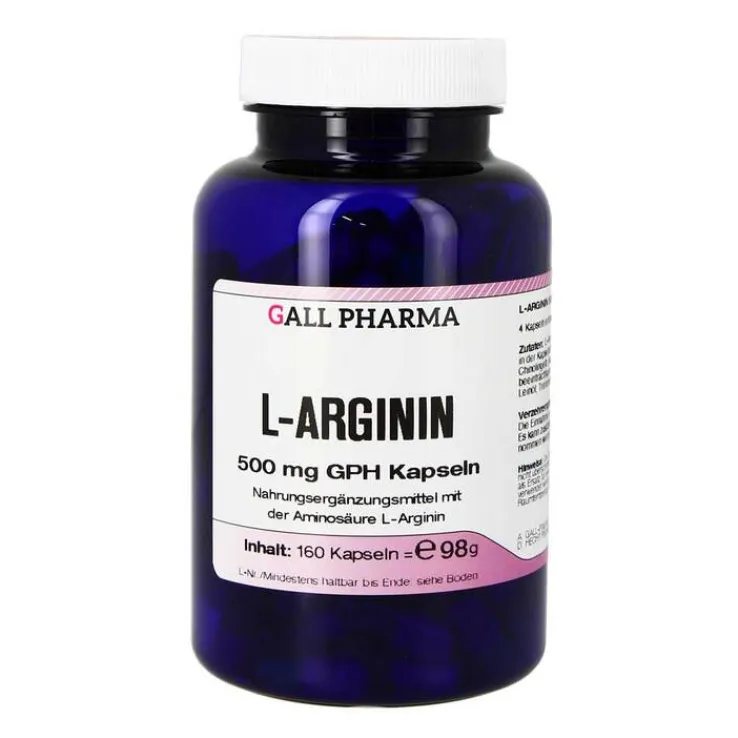 L-Arginin 500 mg GPH Kapseln, 160 St
