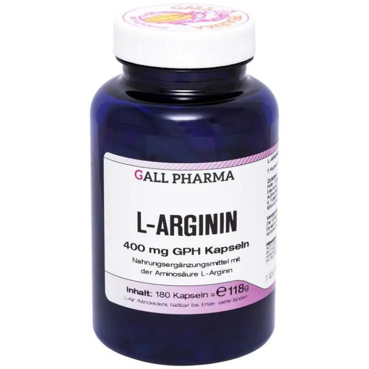 L-Arginin 400 mg Kapseln, 180 St