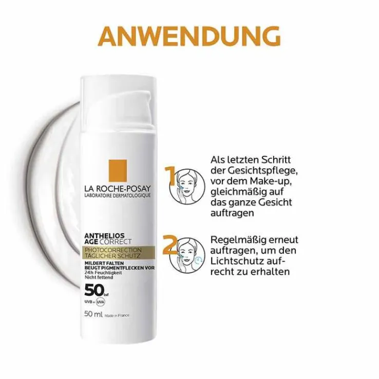 La Roche Posay Anthelios Age Correct Creme LSF 50, 50 ml