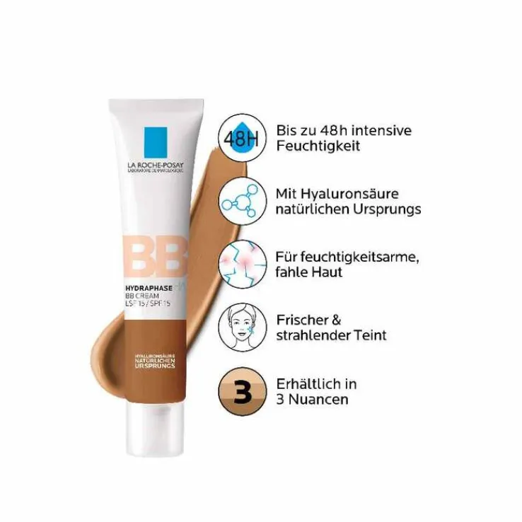 La Roche-Posay Hydraphase BB Creme dunkel, 40 ml