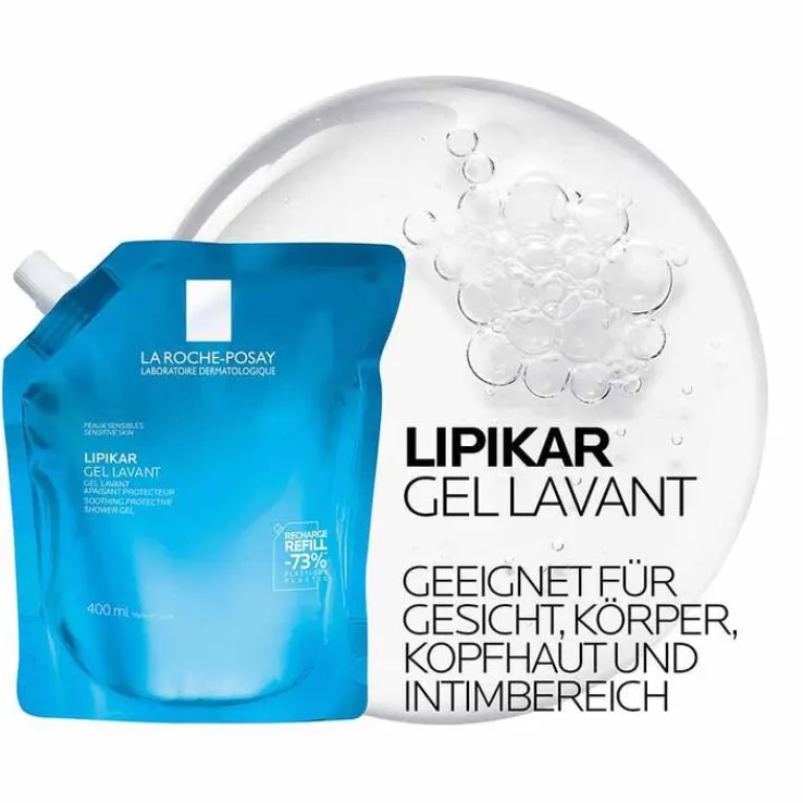 La Roche-Posay Lipikar Gel Lavant, 400 ml