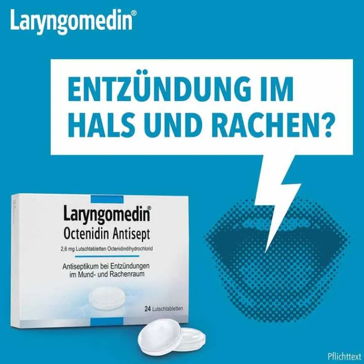 Laryngomedin Octenidin Antisept, 24 St