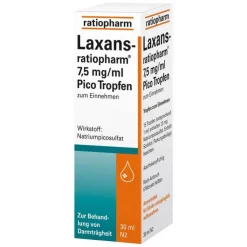 Laxans-ratiopharm® 7,5 mg/ml Pico Tropfen zum Einnehmen, 30 ml