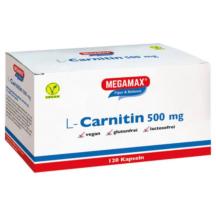 L-Carnitin 500 mg Megamax Kapseln, 120 St