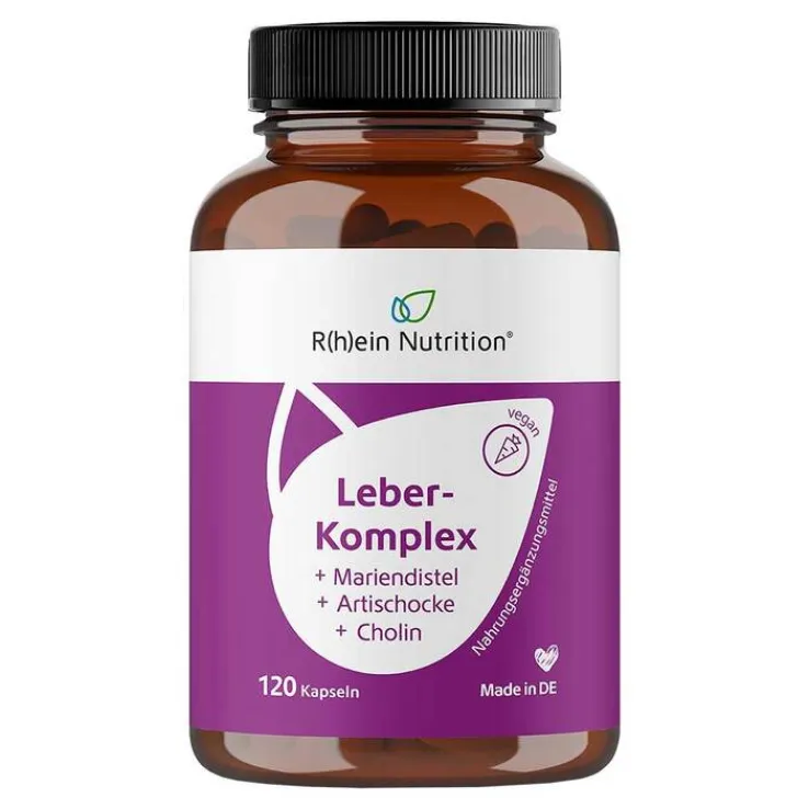 Leber-Komplex Mariendistel + Artischocke + Cholin Kapseln , 120 St