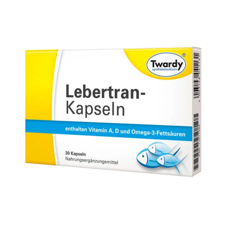 Lebertran Kapseln, 30 St