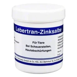 Lebertran Zinksalbe vet. (für Tiere), 100 g