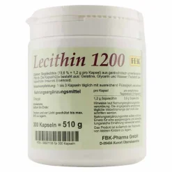 Lecithin 1200 Kapseln, 300 St