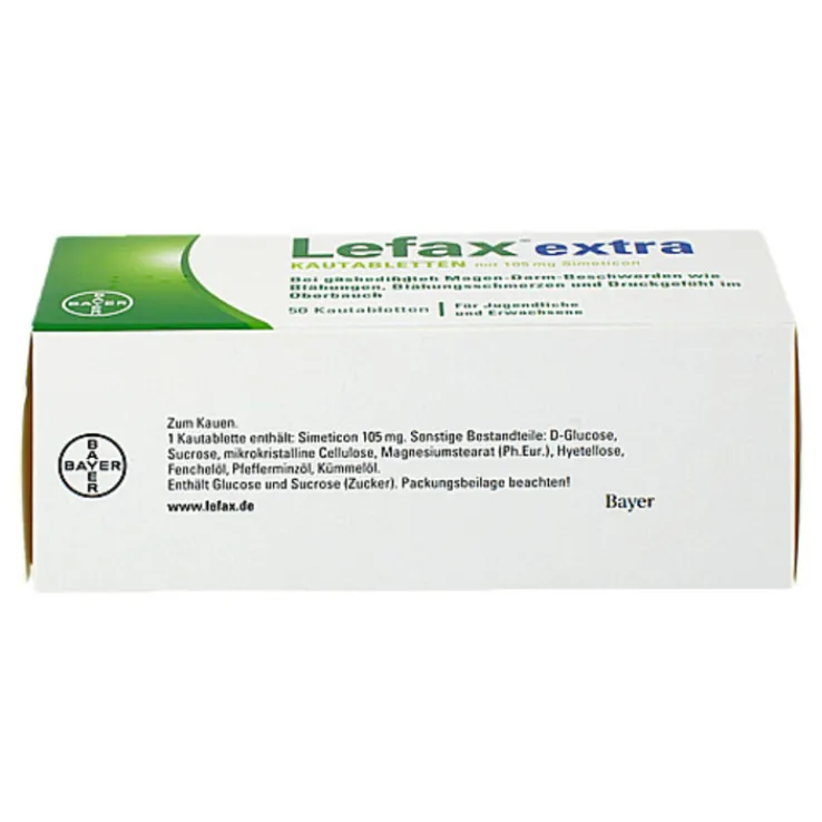 Lefax extra Kautabletten, 50 St