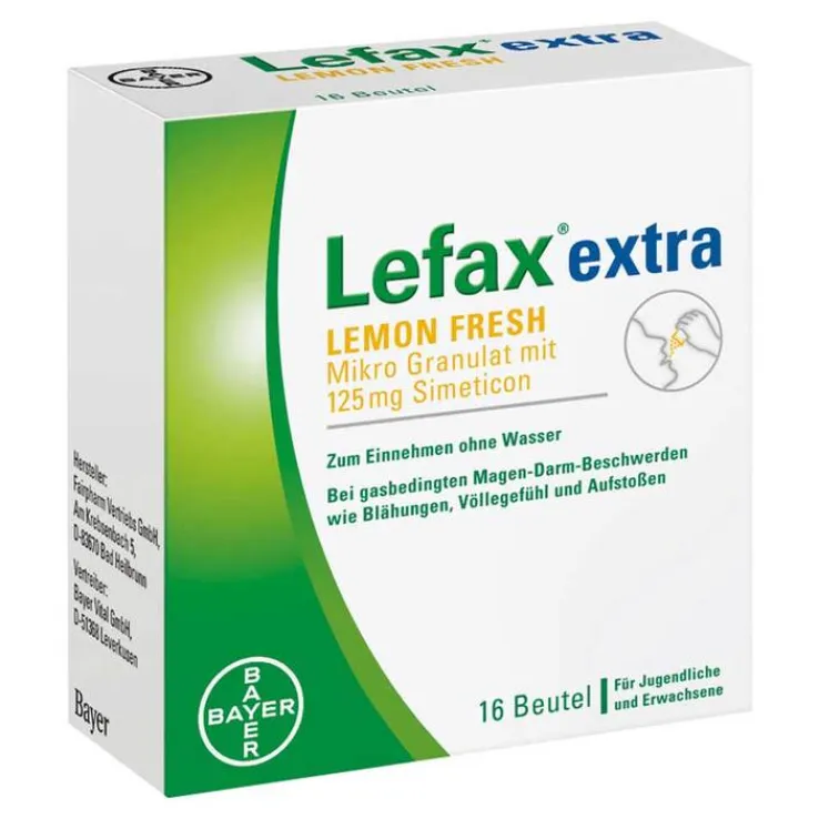 Lefax extra Lemon Fresh Granulat, 16 St