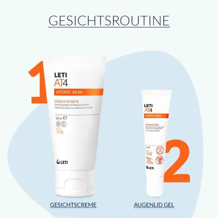 Leti AT4 Augenlid Gel, 15 ml