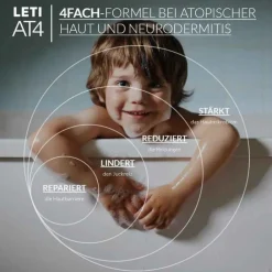Leti AT4 Dusch- und Badegel, 250 ml