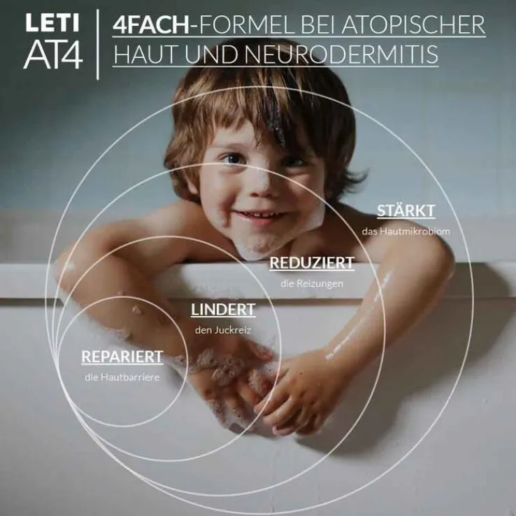 Leti AT4 Dusch- und Badegel, 250 ml