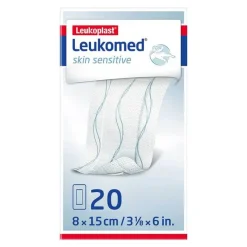 Leukomed® skin sensitive 8x15 cm, 20 St