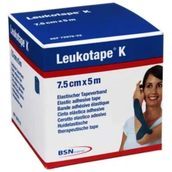 Leukotape K 7,5cm blau, 1 St
