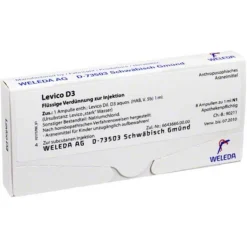 Levico D 3 Ampullen, 8X1 ml
