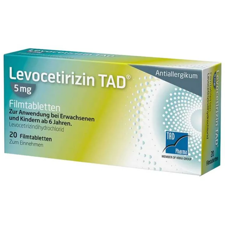 Levocetirizin TAD® 5 mg Filmtabletten, 20 St