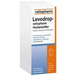 Levodrop-ratiopharm Hustenstiller 6 mg / ml Lse, 100 ml
