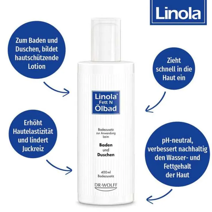 Linola fett N Ölbad, 400 ml
