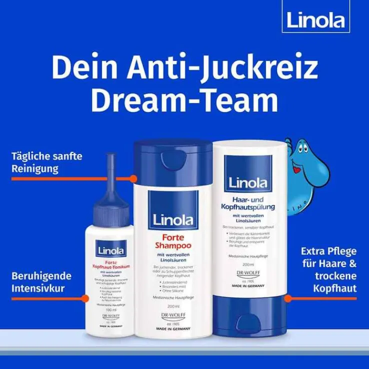 Linola Haar- und Kopfhautspülung, 200 ml