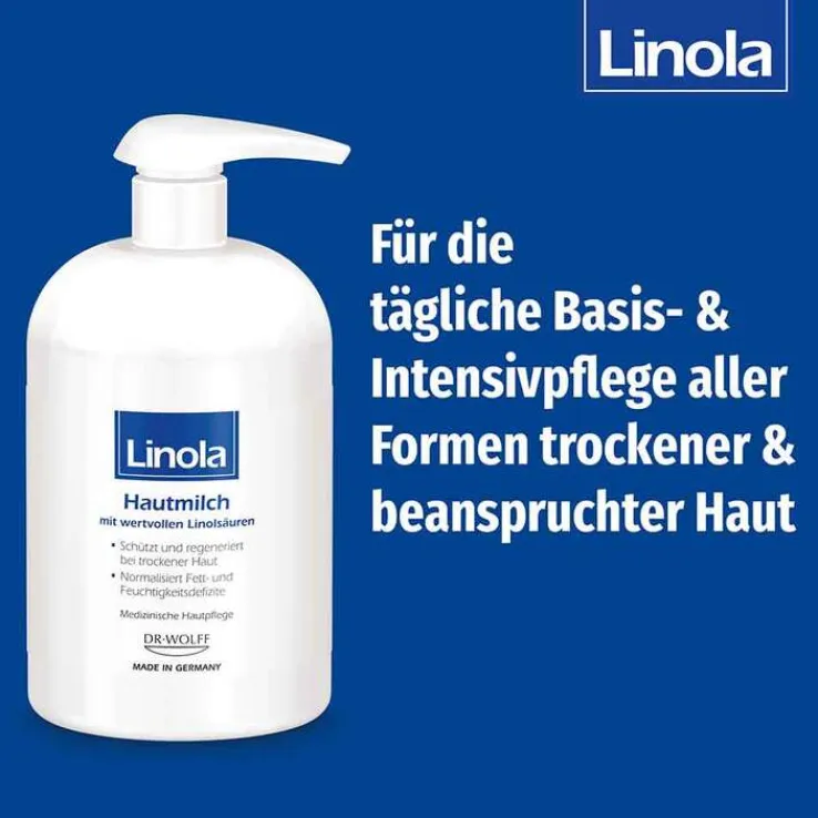 Linola Hautmilch Spender, 500 ml